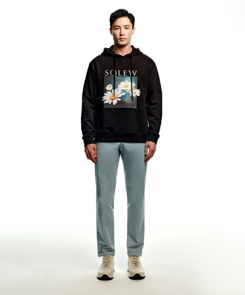 SOLEW(ソル)の「バイオウォッシングテーパードチノパンツ_グレーッシュブルー(その他パンツ・メンズ・その他・LARGE/MEDIUM/SMALL/X-LARGE)」の2枚目の写真