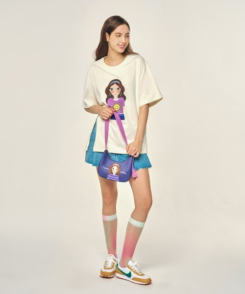YOUK SHIM WON（ユクシムウォン）の「サイドスリットTシャツ F ルナ（Tシャツ/カットソー・レディース・その他・FREE）」の5枚目の写真