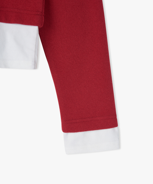 FLAWSROOM(フローズルーム)の「Layered Long Sleeve RED(Tシャツ/カットソー・メンズ・その他・MEDIUM/LARGE)」の4枚目の写真