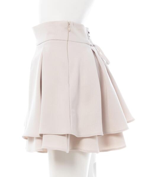 INGNI（イング）の「バックレースアップタックフレアスカート（スカート・レディース・グレー/ライトベージュ/ブラック・FREE）」の21枚目の写真