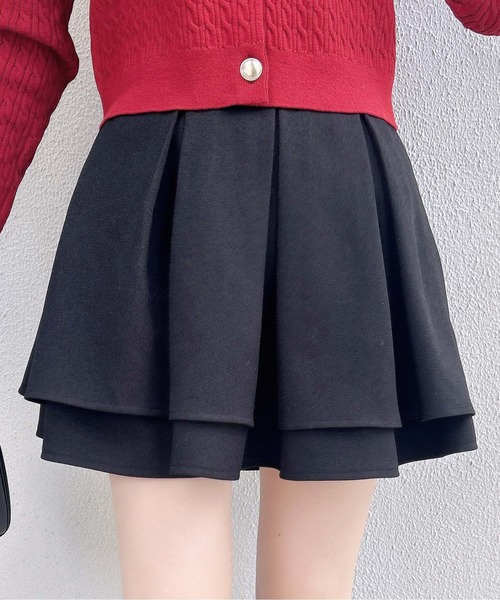 INGNI（イング）の「バックレースアップタックフレアスカート（スカート・レディース・グレー/ライトベージュ/ブラック・FREE）」の11枚目の写真