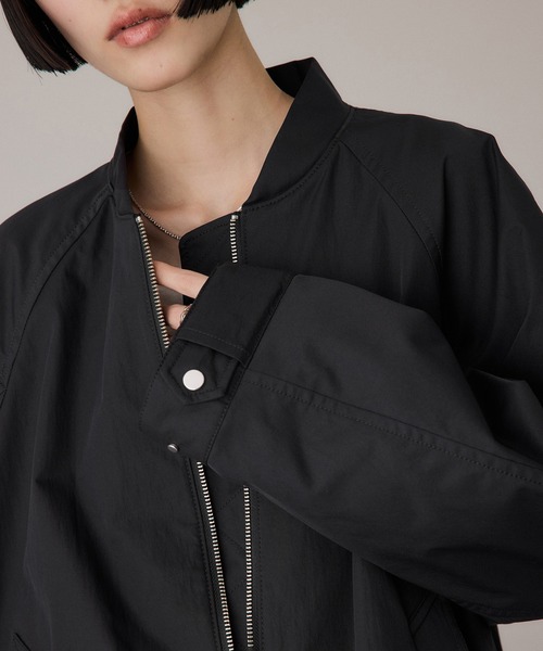 サステナブル】グランウォームシルエットブルゾン/撥水（ブルゾン