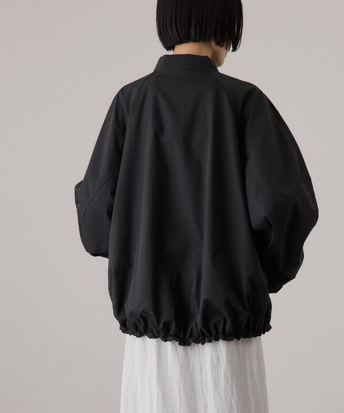 サステナブル】グランウォームシルエットブルゾン/撥水（ブルゾン