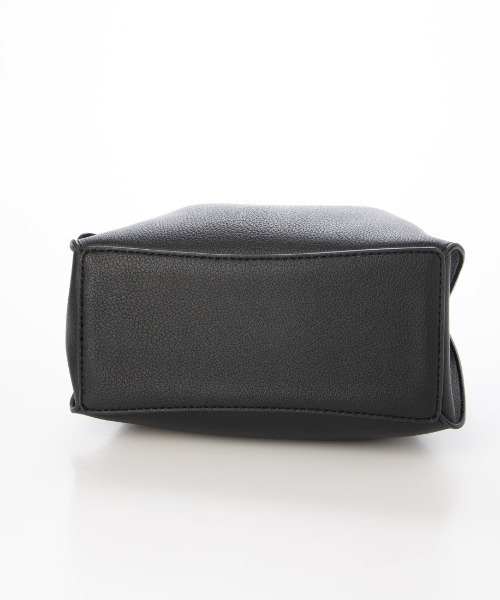 cache cache(カシュ カシュ)の「カシュカシュ cachecache / フェイクレザーショルダーバッグ付スクエアトート(トートバッグ・レディース・ブラウン/ベージュ系その他/ブラック/パイソン・FREE)」の15枚目の写真