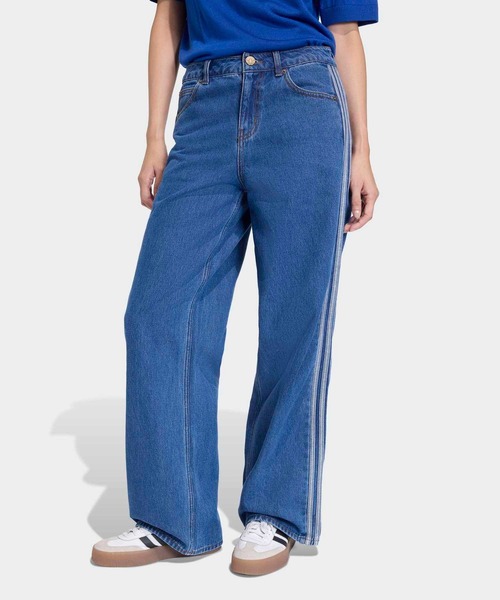 新品タグ付き アディダス　デニム ファイヤーバードパンツ アディダスオリジナルス ファイヤーバード トラックパンツ デニム / アディダスオリジナルス