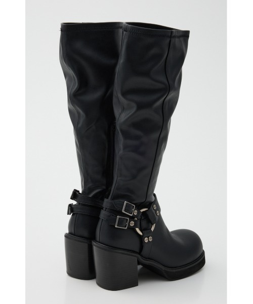 SLY（スライ）の「【2026SS新作】FITTED ENGINEER BOOTS フィッティドエンジニアブーツ（ブーツ・レディース・ブラック・SMALL/MEDIUM/LARGE）」の5枚目の写真