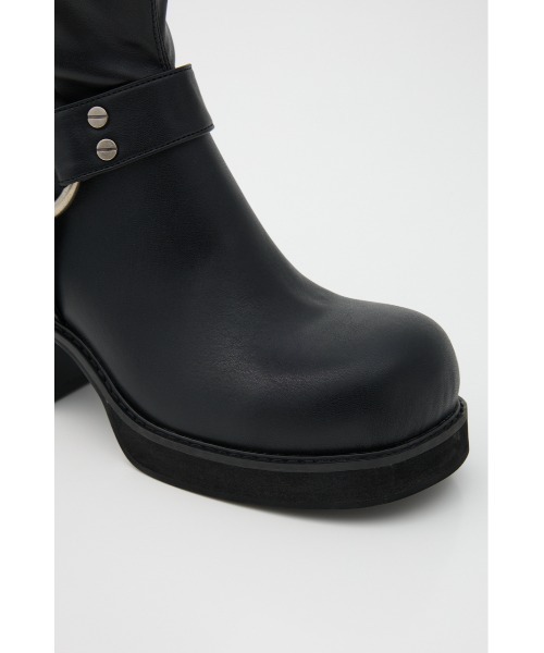 SLY（スライ）の「【2026SS新作】FITTED ENGINEER BOOTS フィッティドエンジニアブーツ（ブーツ・レディース・ブラック・SMALL/MEDIUM/LARGE）」の7枚目の写真