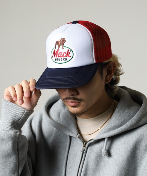 MACK TRUCKS（マックトラックス）の「MACK TRUCKS ワッペン メッシュ