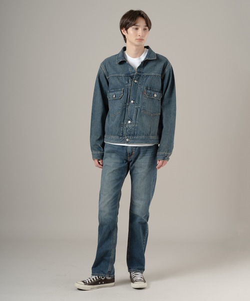 Levi's（リーバイス）の「Levi's/リーバイス LEVI'S(R) VINTAGE CLOTHING 1953 TYPE II JACKET ダークインディゴ（デニムジャケット・メンズ・インディゴブルー・XL/L/M/S/XX-LARGE）」の3枚目の写真