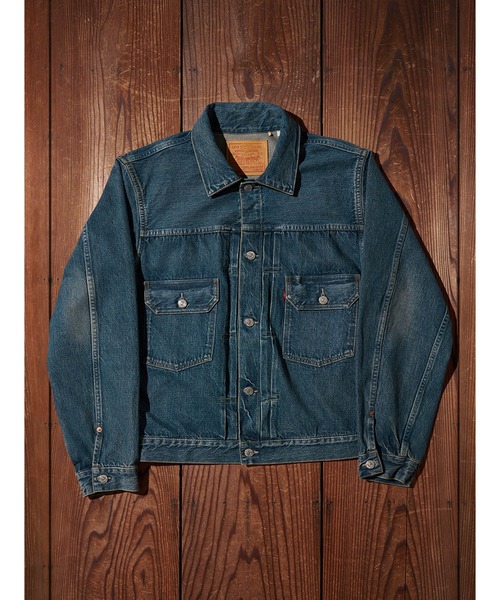 Levi's（リーバイス）の「Levi's/リーバイス LEVI'S(R) VINTAGE CLOTHING 1953 TYPE II JACKET ダークインディゴ（デニムジャケット・メンズ・インディゴブルー・XL/L/M/S/XX-LARGE）」の5枚目の写真