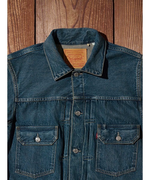 Levi's（リーバイス）の「Levi's/リーバイス LEVI'S(R) VINTAGE CLOTHING 1953 TYPE II JACKET ダークインディゴ（デニムジャケット・メンズ・インディゴブルー・XL/L/M/S/XX-LARGE）」の7枚目の写真