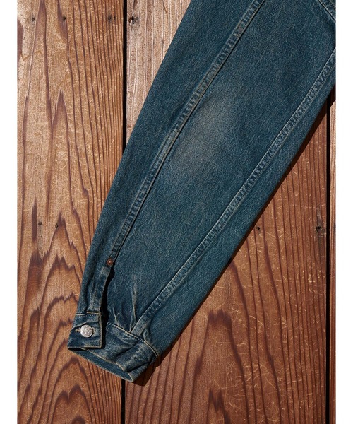 Levi's（リーバイス）の「Levi's/リーバイス LEVI'S(R) VINTAGE CLOTHING 1953 TYPE II JACKET ダークインディゴ（デニムジャケット・メンズ・インディゴブルー・XL/L/M/S/XX-LARGE）」の8枚目の写真