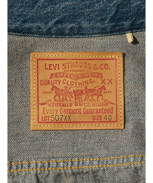 Levi's（リーバイス）の「Levi's/リーバイス LEVI'S(R) VINTAGE CLOTHING 1953 TYPE II JACKET ダークインディゴ（デニムジャケット・メンズ・インディゴブルー・XL/L/M/S/XX-LARGE）」の11枚目の写真