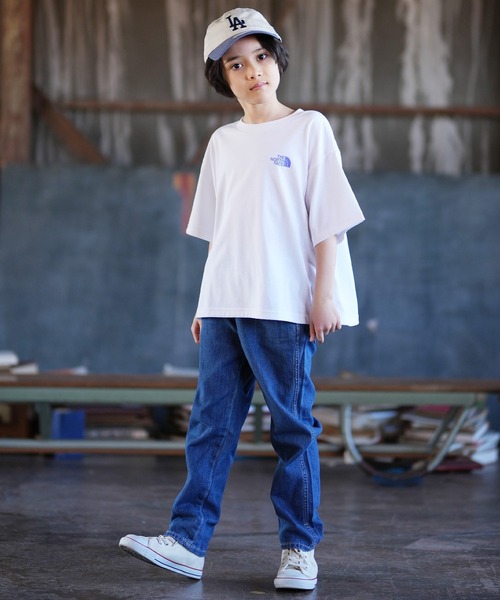 THE NORTH FACE（ザノースフェイス）の「THE NORTH FACE ザ・ノース・フェイス ワイドシルエット Tシャツ NTJ32601（Tシャツ/カットソー・キッズ・ホワイト系その他/ホワイト系その他2・130cm/140cm/150cm/160cm）」の5枚目の写真