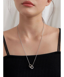 KINDABABY（カインダベイビー）の「double circle necklace（ネックレス）」