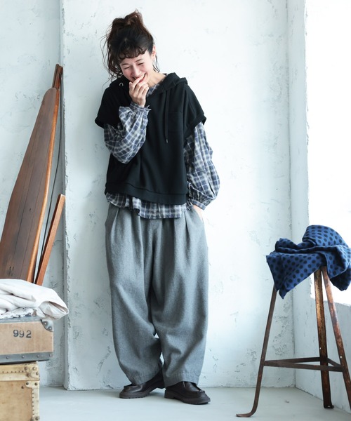 soulberry(ソウルベリー)の「店長がつくった、冬のこじゃれまるパンツ(その他パンツ・レディース・杢グレー・S/M/L/LL/3L/4L/5L)」の18枚目の写真