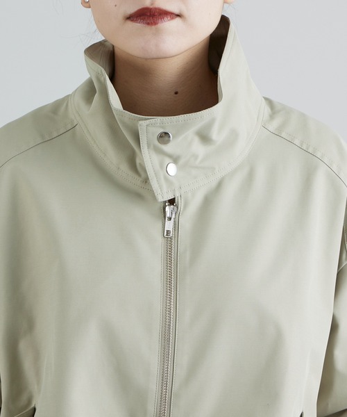 Lui's（ルイス）の「スタンドZIPブルゾン（ブルゾン・レディース・ブラック/カーキ・FREE）」の17枚目の写真