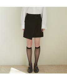 LARGO（ラルゴ）の「Warp skirt (black)（スカート）」