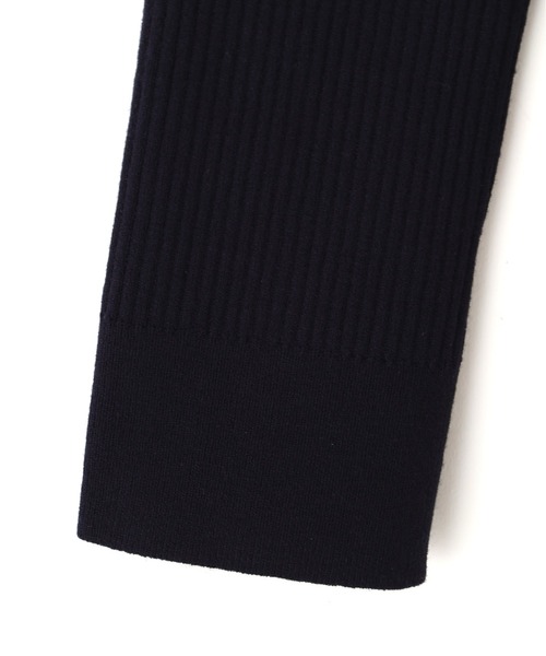 JILL by JILL STUART(ジルバイジルスチュアート)の「レース襟コンパクトリブニット(ニット/セーター・レディース・ネイビー/ブラック/ホワイト・FREE)」の11枚目の写真