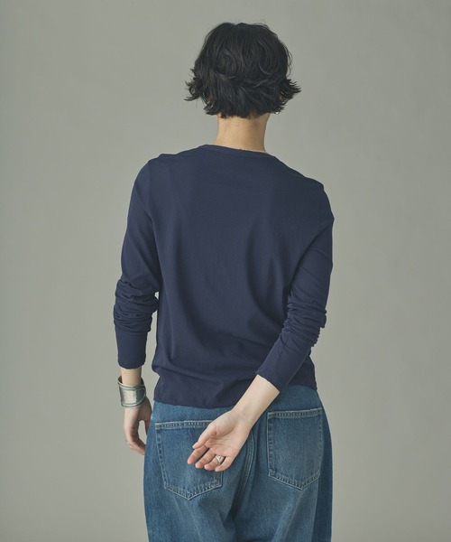 Curensology(カレンソロジー)の「Curensology(カレンソロジー)/キョウネンシャコウテンジクプルオーバー(Tシャツ/カットソー・レディース・ブルー/イエロー/ネイビー・FREE)」の14枚目の写真