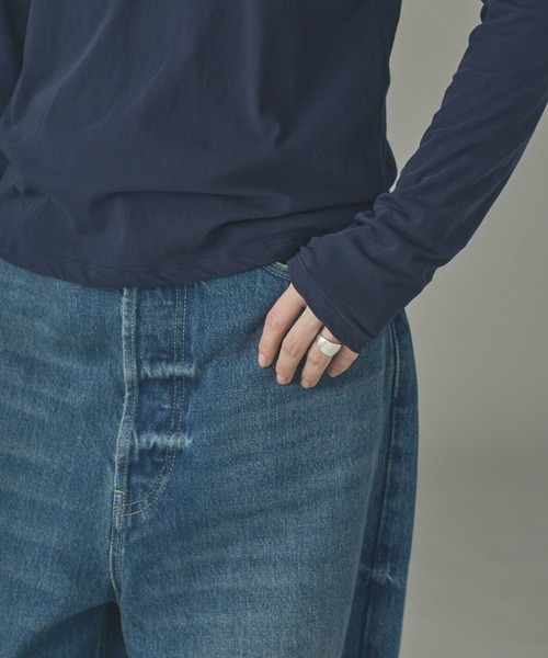 Curensology(カレンソロジー)の「Curensology(カレンソロジー)/キョウネンシャコウテンジクプルオーバー(Tシャツ/カットソー・レディース・ブルー/イエロー/ネイビー・FREE)」の18枚目の写真