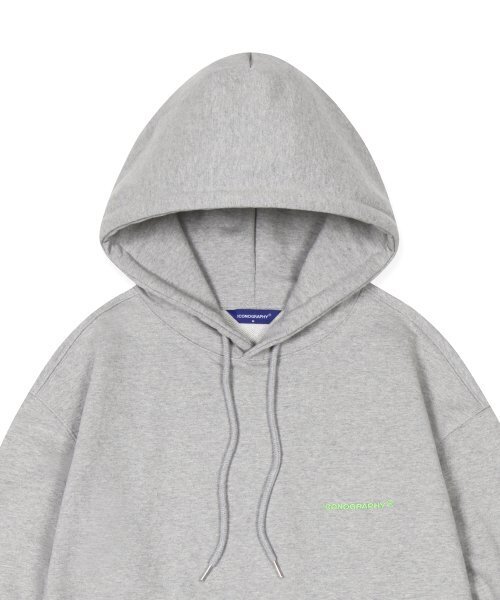 ICONOGRAPHY(アイコノグラフィー)の「OVERFIT_HOODIE MEL(パーカー・レディース・その他・L/XL)」の3枚目の写真