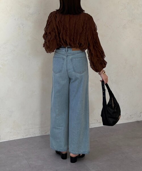 Thevon(ゼボン)の「ベルトミュール(パンプス・レディース・ブラック/ダークブラウン・M/L)」の13枚目の写真