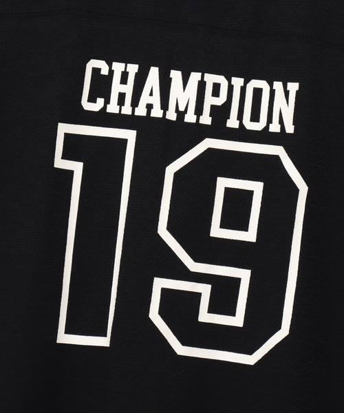 Champion Golf（チャンピオンゴルフ）の「【Champion/チャンピオン】メンズ GOLF ショートスリーブモックネックシャツ（Tシャツ/カットソー・メンズ・ネイビー/ブラック/オレンジ系その他2/オフホワイト・X-LARGE/LARGE/MEDIUM）」の6枚目の写真