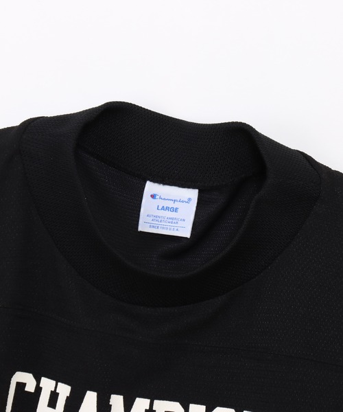 Champion Golf（チャンピオンゴルフ）の「【Champion/チャンピオン】メンズ GOLF ショートスリーブモックネックシャツ（Tシャツ/カットソー・メンズ・ネイビー/ブラック/オレンジ系その他2/オフホワイト・X-LARGE/LARGE/MEDIUM）」の7枚目の写真