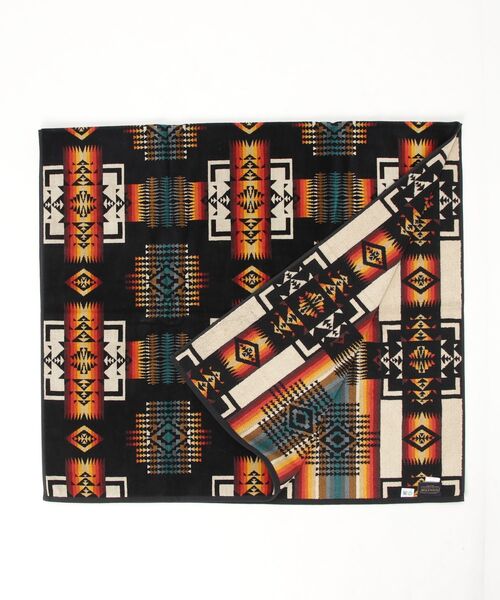 PENDLETON(ペンドルトン)の「オーバーサイズ・ジャカードスパタオル(タオル・メンズ・ブラック×ホワイト/タン/ベージュ系その他/ブラック系その他2/マルチ/ブラック系その他・ONE SIZE)」の11枚目の写真