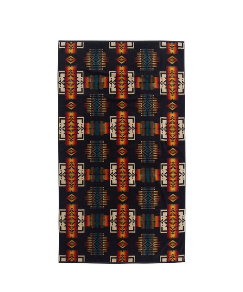 PENDLETON(ペンドルトン)の「オーバーサイズ・ジャカードスパタオル(タオル・メンズ・ブラック×ホワイト/タン/ベージュ系その他/ブラック系その他2/マルチ/ブラック系その他・ONE SIZE)」の3枚目の写真