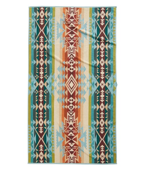 PENDLETON(ペンドルトン)の「オーバーサイズ・ジャカードスパタオル(タオル・メンズ・ブラック×ホワイト/タン/ベージュ系その他/ブラック系その他2/マルチ/ブラック系その他・ONE SIZE)」の13枚目の写真