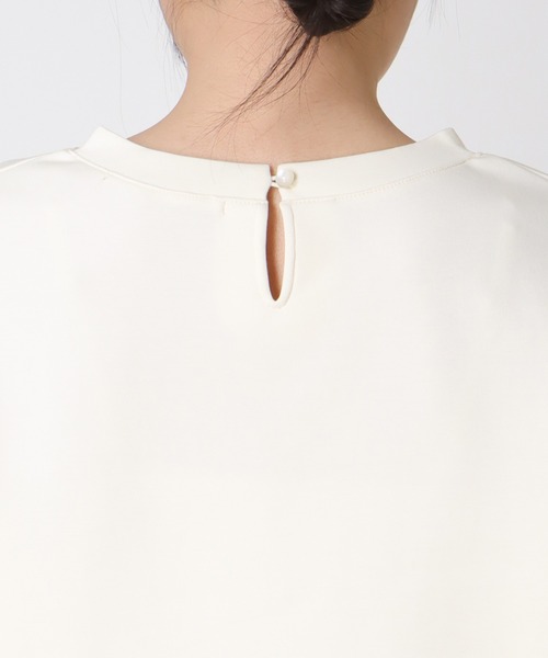 Three Four Time（ｽﾘｰﾌｫｰﾀｲﾑ）の「立体レース切替プルオーバー（Tシャツ/カットソー・レディース・オフホワイト/ベージュ・FREE）」の17枚目の写真