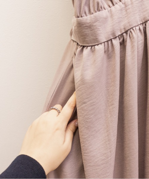 CLETTE(クレット)の「CLETTEオリジナルカシュクールラップシャツワンピース(ワンピース・レディース・ネイビー/ブルー/ピンク・4L/3L/LL)」の19枚目の写真