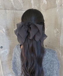 LOWRYS FARM | オーガンジーバレッタ 641287(ヘアゴム)