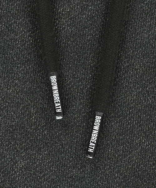 BROWNBREATH（ブラウンブレス）の「WASHED TAG HOODIE - CHARCOAL（パーカー・レディース・その他・SMALL/MEDIUM/LARGE/X-LARGE）」の4枚目の写真