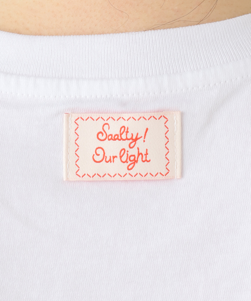 JOINT WORKS（ジョイントワークス）の「OURSAALTY / アワーソルティ Ocean keeper T-shirt（Tシャツ/カットソー・レディース・ブルー/ホワイト・FREE）」の9枚目の写真