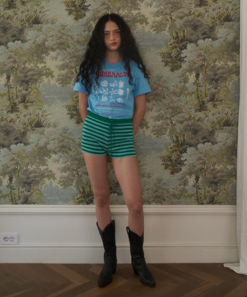 JOINT WORKS（ジョイントワークス）の「OURSAALTY / アワーソルティ Ocean keeper T-shirt（Tシャツ/カットソー・レディース・ブルー/ホワイト・FREE）」の18枚目の写真