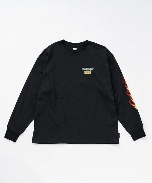 DC SHOES(ディーシーシューズ)の「DC SHOES メンズ 26 SPRINT RAT LS ロンT 長袖Tシャツ【2026年春夏モデル】/DCヴィンテージライク長袖バックプリントロンT(Tシャツ/カットソー・メンズ・ブラック/ホワイト/ブラック系その他・LARGE/SMALL/MEDIUM/X-LARGE)」の9枚目の写真