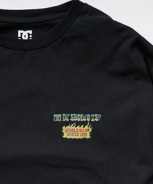 DC SHOES(ディーシーシューズ)の「DC SHOES メンズ 26 SPRINT RAT LS ロンT 長袖Tシャツ【2026年春夏モデル】/DCヴィンテージライク長袖バックプリントロンT(Tシャツ/カットソー・メンズ・ブラック/ホワイト/ブラック系その他・LARGE/SMALL/MEDIUM/X-LARGE)」の10枚目の写真