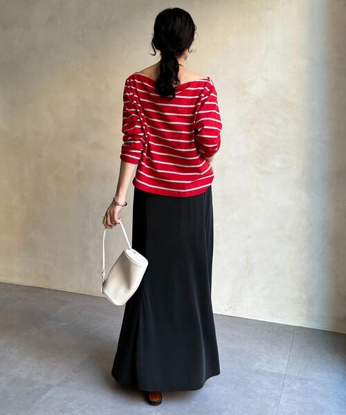 DouDou（ドゥドゥ）の「カットマーメイドスカート（スカート・レディース・ブラック/グレー/カーキ・TM/FREE）」の15枚目の写真