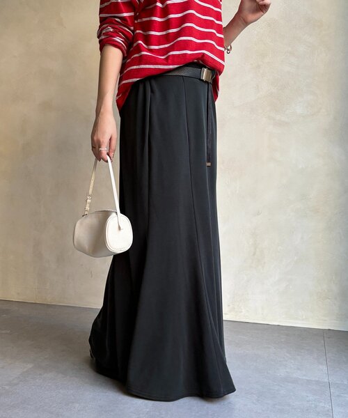 DouDou（ドゥドゥ）の「カットマーメイドスカート（スカート・レディース・ブラック/グレー/カーキ・TM/FREE）」の17枚目の写真