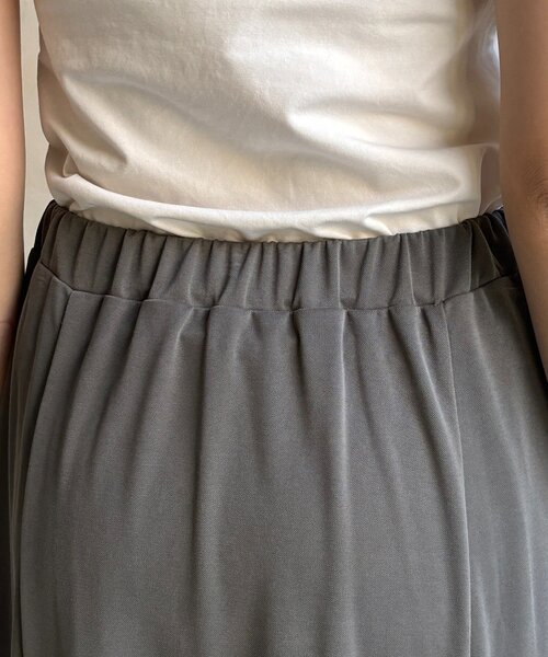 DouDou（ドゥドゥ）の「カットマーメイドスカート（スカート・レディース・ブラック/グレー/カーキ・TM/FREE）」の7枚目の写真