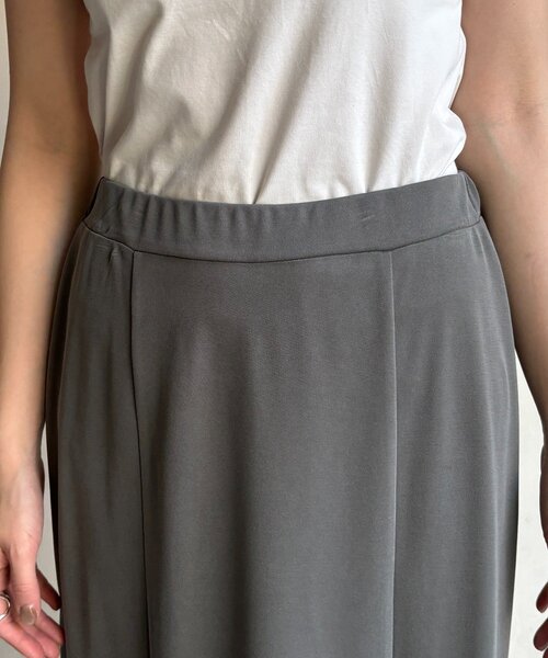 DouDou（ドゥドゥ）の「カットマーメイドスカート（スカート・レディース・ブラック/グレー/カーキ・TM/FREE）」の8枚目の写真