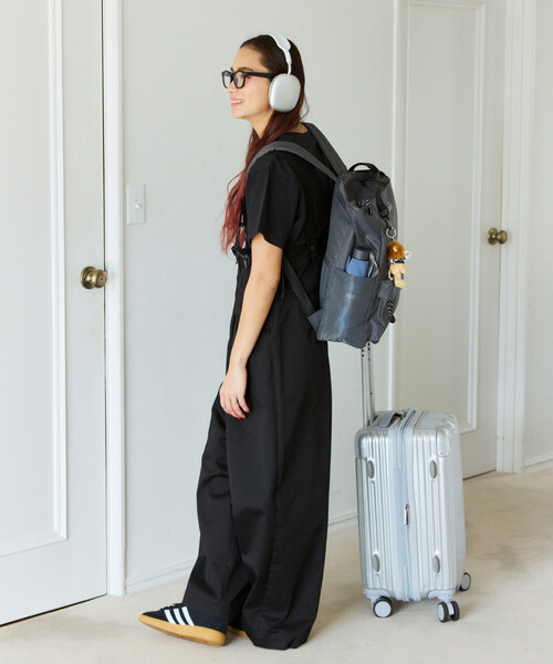 ROOTOTE（ルートート）の「ROOTOTE/ルートート SCセオルー RIPSTOP A リップストップ バックパック（バックパック/リュック・レディース・ブラウン/チャコールグレー/ブラック・ONE SIZE）」の16枚目の写真