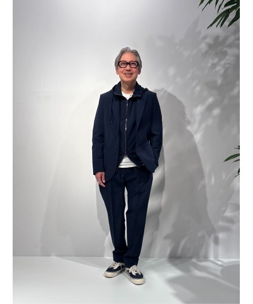 ESTNATION（エストネーション）の「ESTNATION / SAVOIA ナイロンイージーパンツ（その他パンツ・メンズ・ネイビー/ベージュ/ブラック・54/52/50/48/46/44）」の20枚目の写真