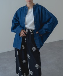 シャツ/ブラウス デニムシャツチュニック デニム デニム デニム デニム