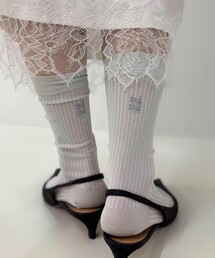 NOLLEY'S（ノーリーズ）の「【nolnol/ノルノル】ラメシアーソックス（ソックス/靴下）」