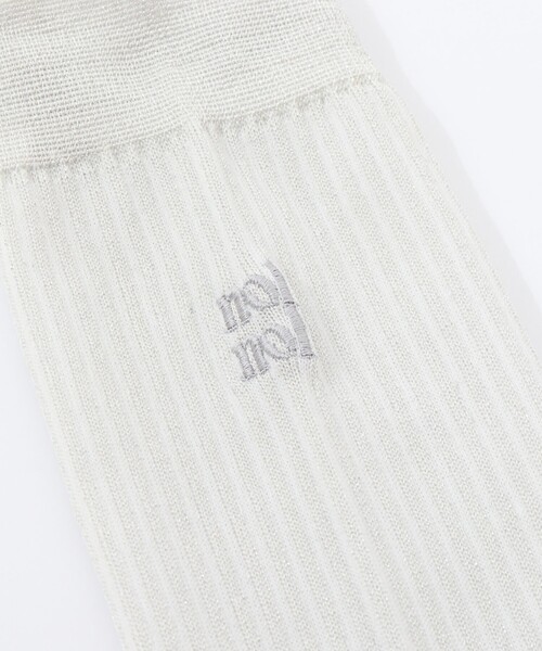 NOLLEY’S（ノーリーズ）の「【nolnol/ノルノル】ラメシアーソックス（ソックス/靴下・レディース・ゴールド/シルバー・FREE）」の6枚目の写真