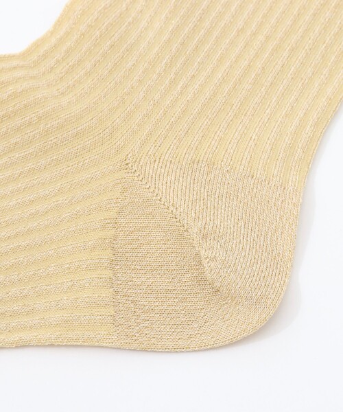 NOLLEY’S（ノーリーズ）の「【nolnol/ノルノル】ラメシアーソックス（ソックス/靴下・レディース・ゴールド/シルバー・FREE）」の9枚目の写真